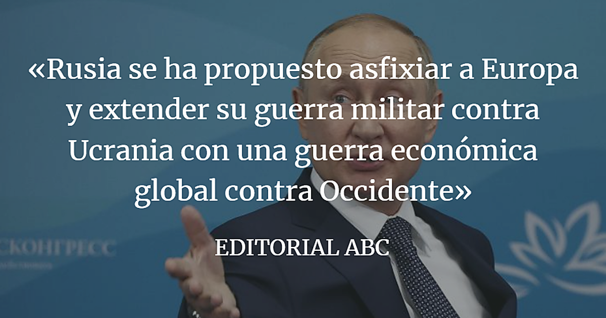 Tras el gas, Putin quiere ahora una crisis alimentaria