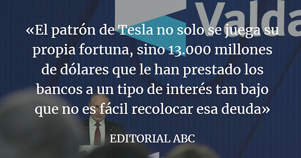 Vladímir Putin amplía su extorsión
