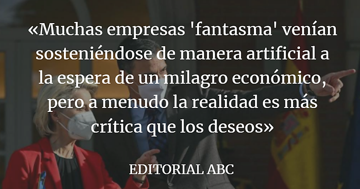 Más concursos de acreedores, menos empresas