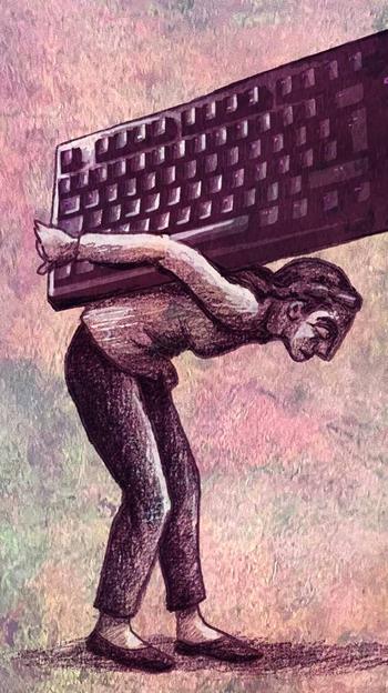 El trabajo que desgarra la salud mental