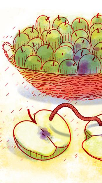 Ese olor a manzanas podridas