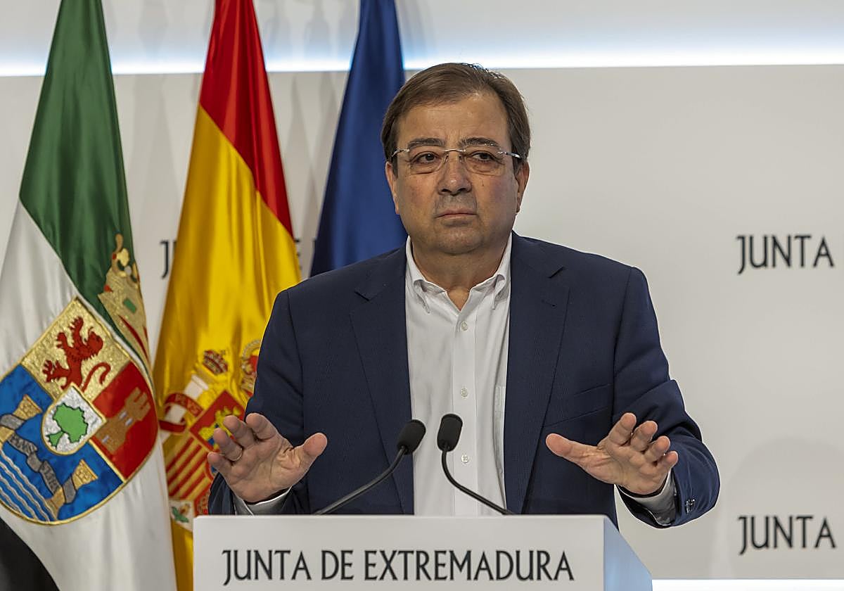 El expresidente de la Junta de Extremadura Guillermo Fernández Vara