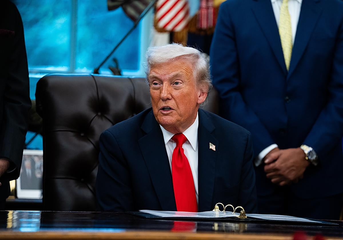 El presidente de EE.UU., Donald Trump.