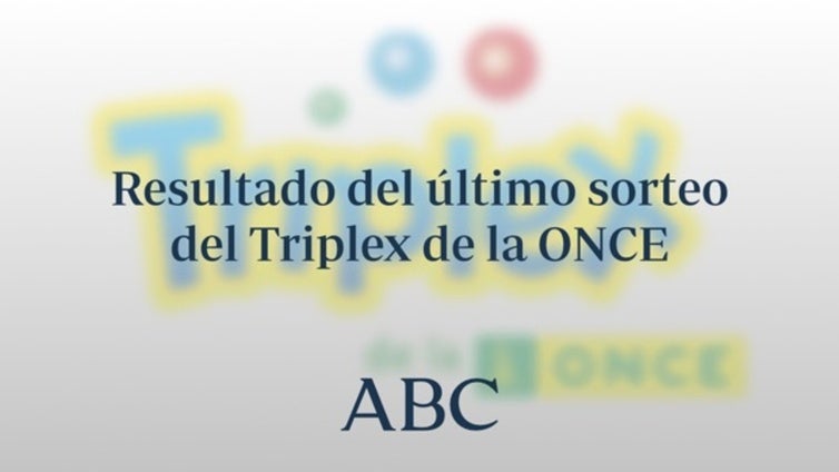 Triplex de la ONCE: Resultados de hoy sábado, 31 de mayo de 2025