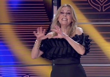 Ana Obregón pone patas arriba 'Mask Singer' al confesar su 'picante' cita con un famoso cantante