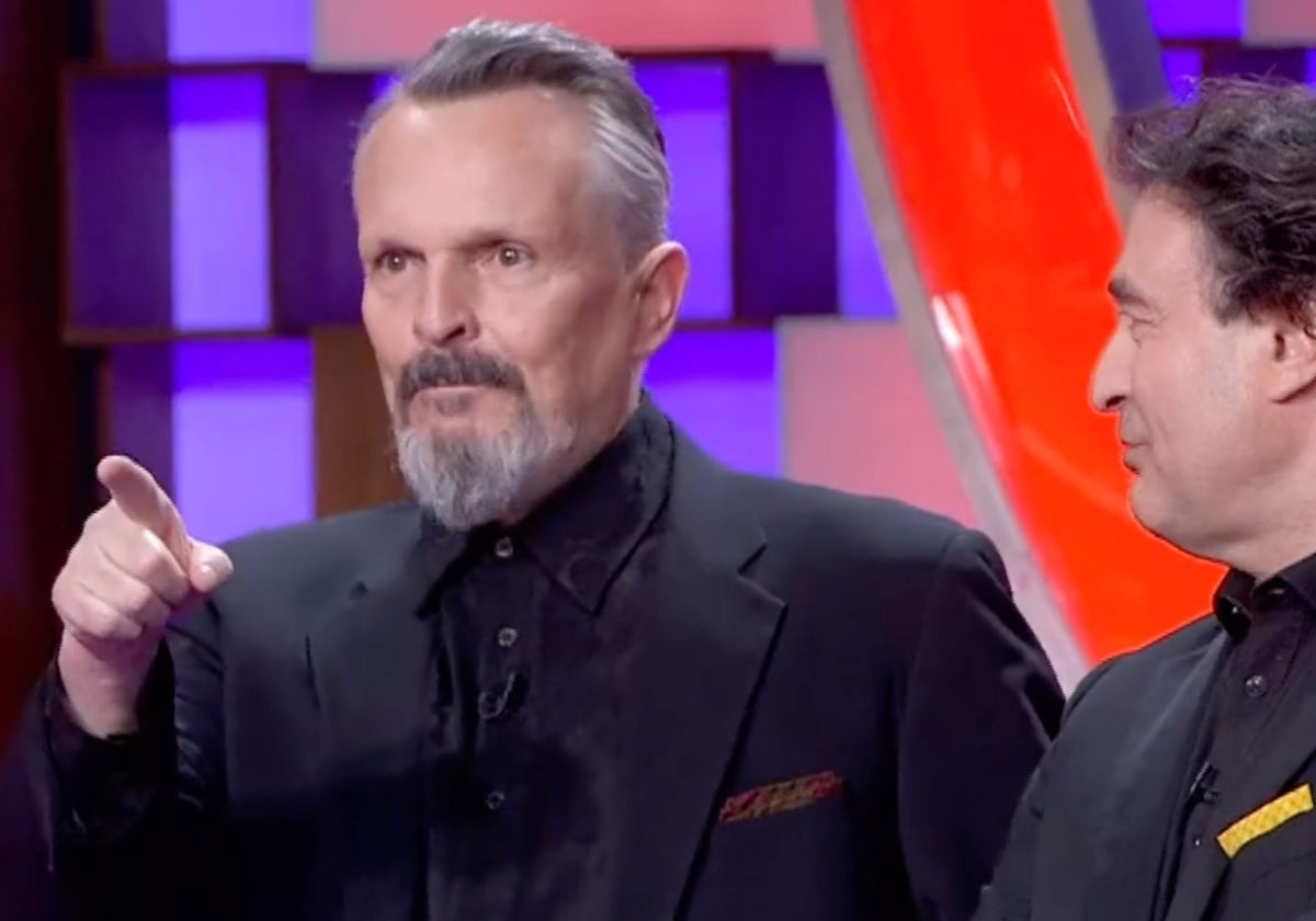 'Masterchef' ha recibido como invitado a Miguel Bosé