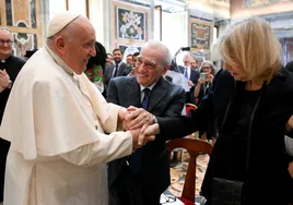Scorsese acepta la misión del Papa tras su visita al Vaticano y anuncia que prepara otra película sobre Jesús