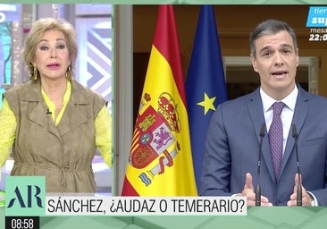 Ana Rosa Quintana no tiembla y usa una única palabra para 'hundir' a Pedro Sánchez