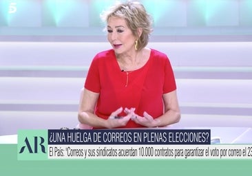 La personal pregunta sobre su voto que Ana Rosa Quintana no ha dudado en responder