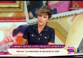 Sonsoles Ónega niega de inmediato el desaire que escucha de Carmen Sevilla: «No me ha gustado un pelo»