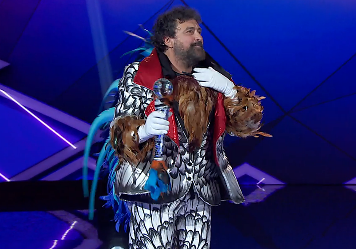 Paco Tous y Javier Ambrossi, en la final de la tercera edición de 'Mask singer'