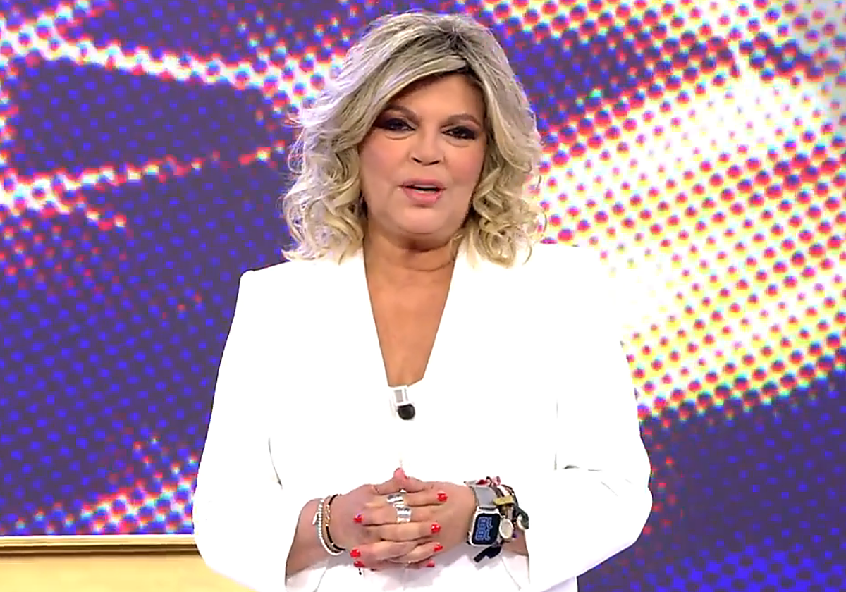 Terelu Campos, en el último programa de 'Sálvame', el pasado 23 de marzo