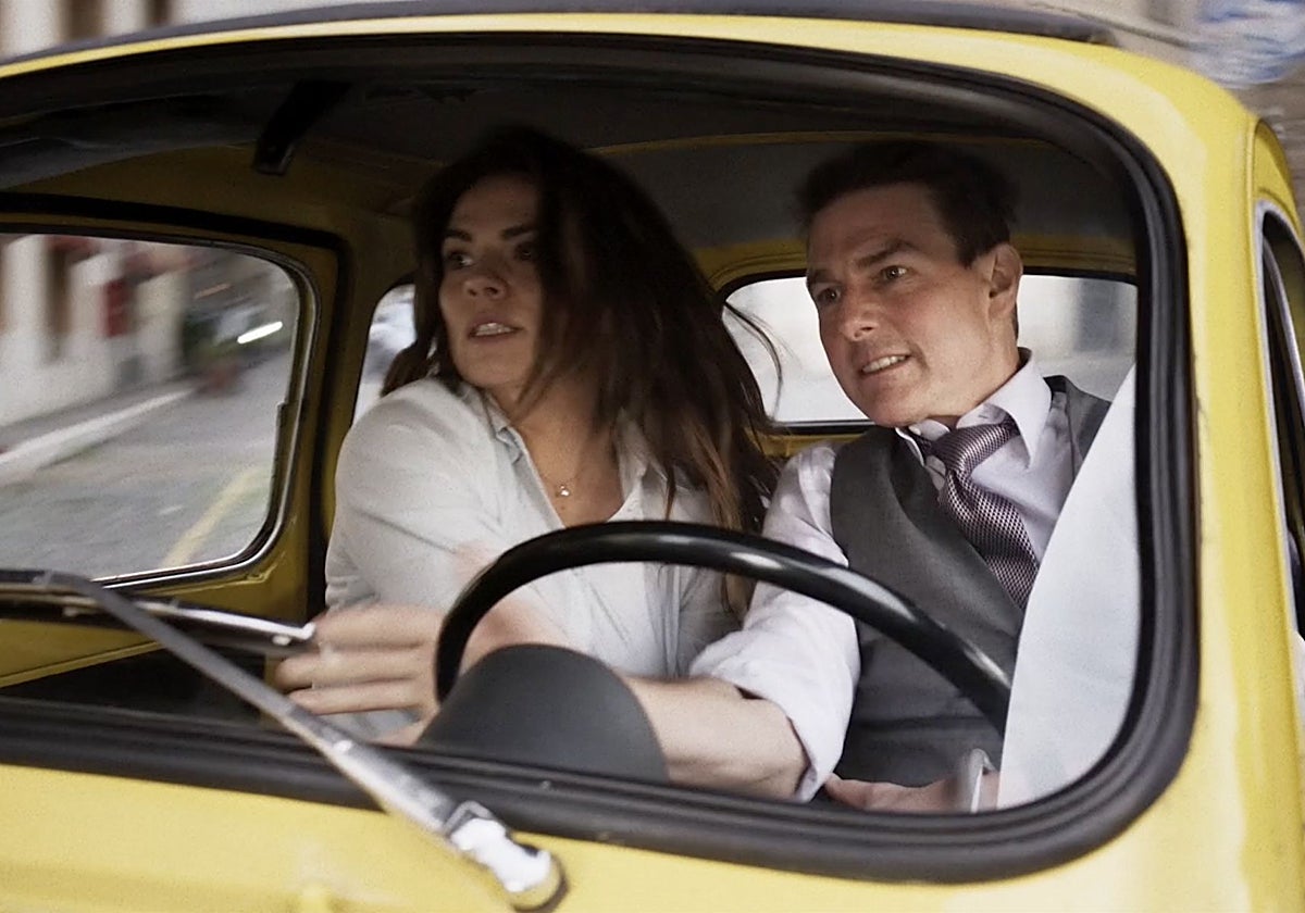 Fotograma de 'Misión imposible'