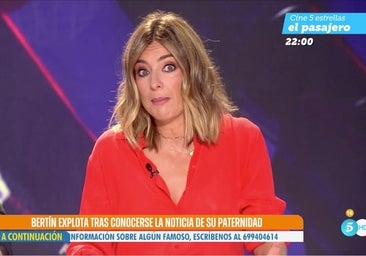 La rotunda respuesta de Sandra Barneda a Bertín Osborne tras ser señalada: «Eres incoherente»