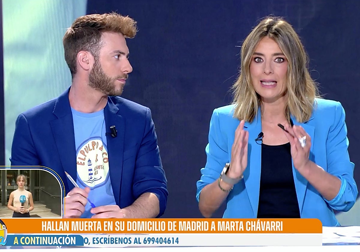 Sandra Barneda ha abierto 'Así es la vida' repasando la vida de Marta Chávarri