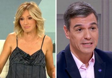 Susanna Griso se enfada con Pedro Sánchez por darle plantón y acudir a TVE