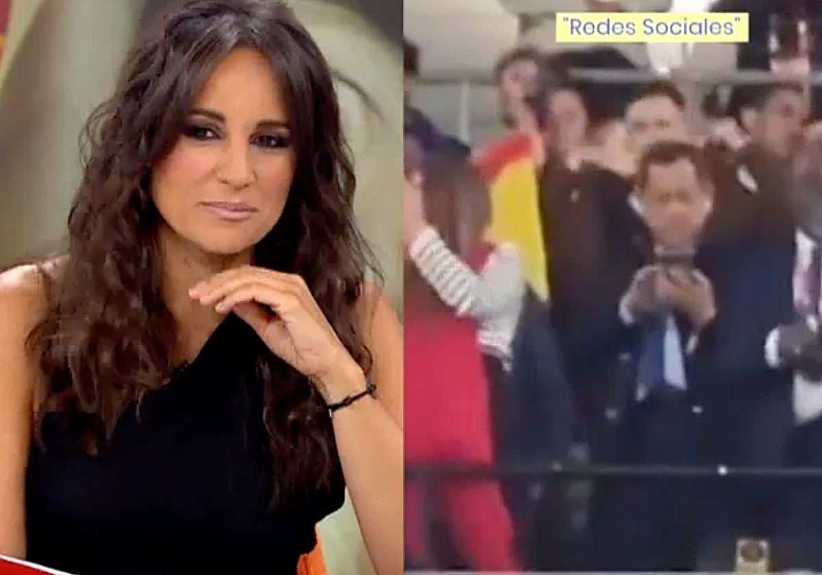 Lorena García no ha temblado a la hora de meter un tremendo corte a un compañero de 'Espejo Público'.