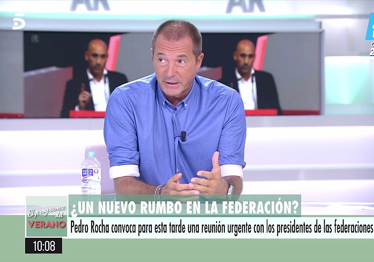 Manu Carreño ha visitado 'El programa del verano' como colaborador.