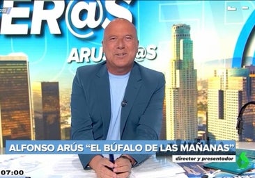 Alfonso Arús regresa con un 'recado' a los responsables del programa ante las 'quejas' de la audiencia