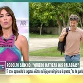 Patricia Pardo hace las paces con Rodolfo Sancho tras su encontronazo con los medios