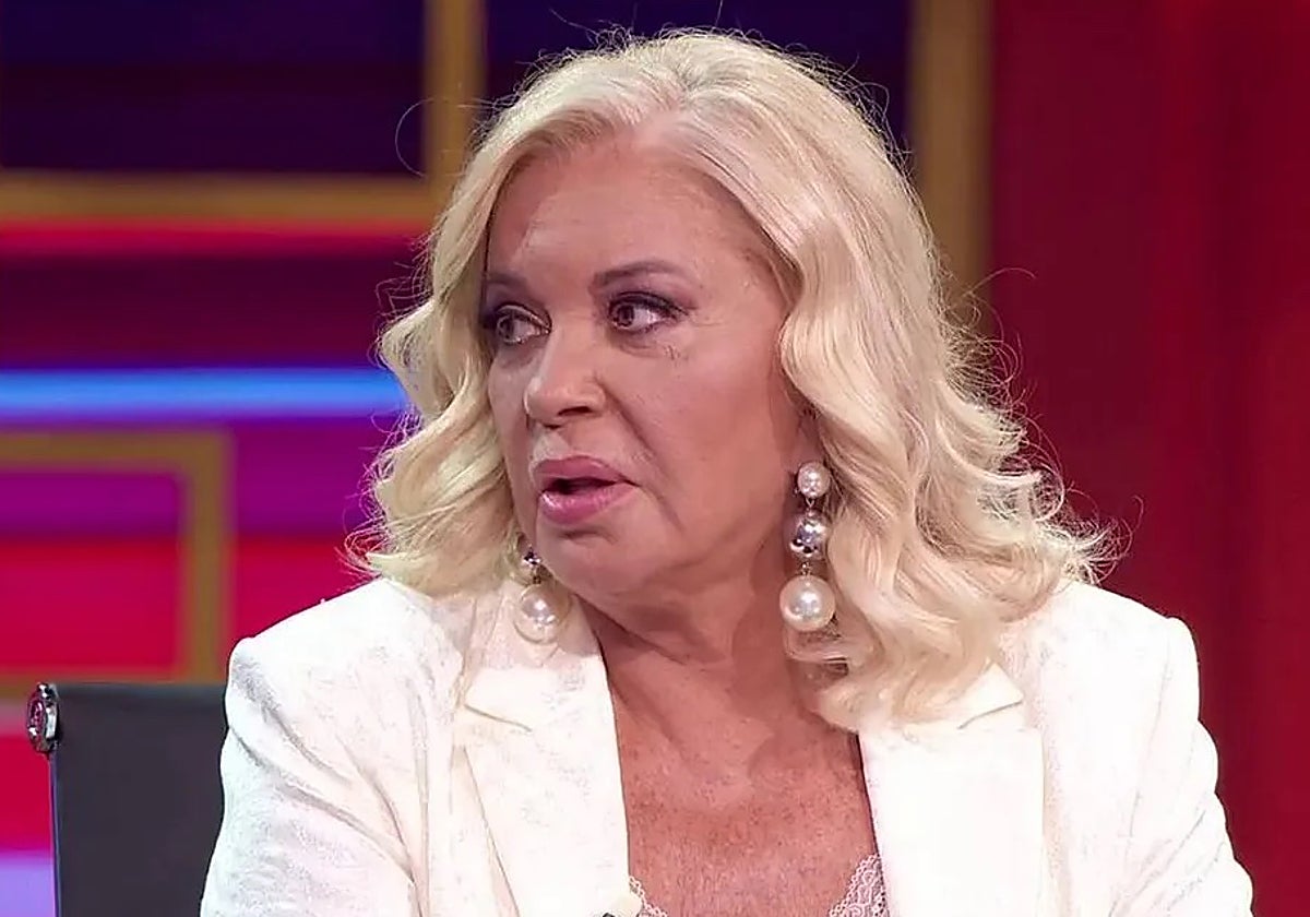 Bárbara Rey ha sido la segunda invitada de Jorge Javier Vázquez en 'Cuentos chinos'