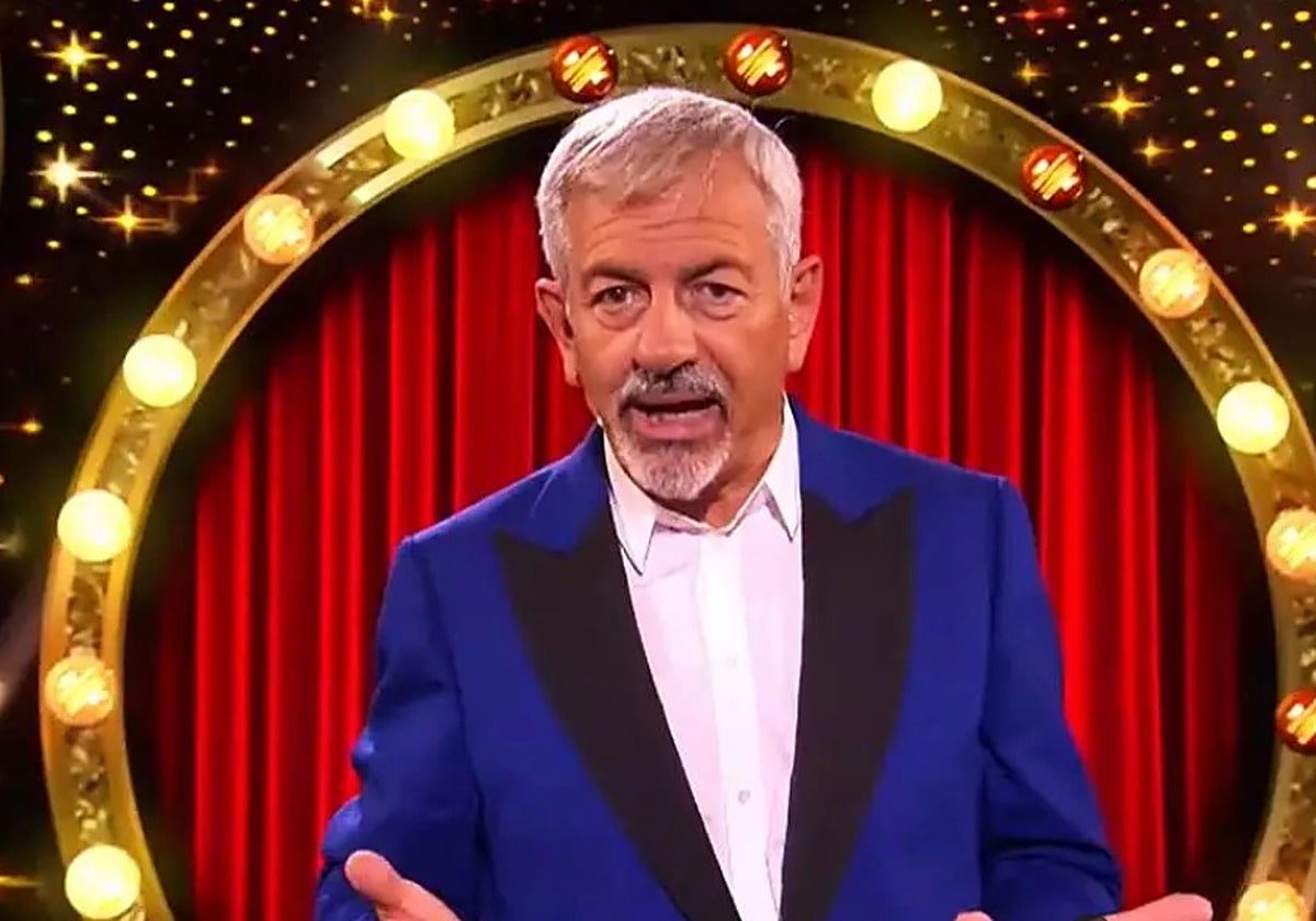 Carlos Sobera es el presentador de 'El musical de tu vida'.