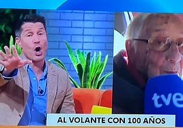 La imprudente idea de una reportera que viajaba con un conductor de 100 años causa terror en 'Mañaneros'