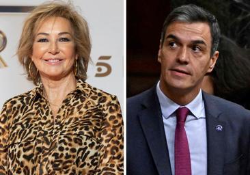 Las dos palabras que Ana Rosa Quintana utiliza para definir a Pedro Sánchez en la investidura