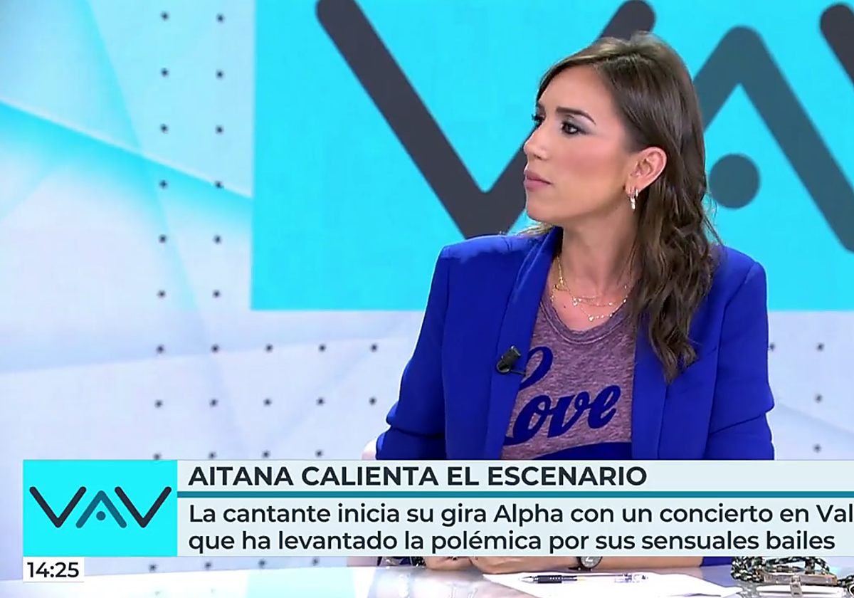 Una presentadora de Telecinco califica el baile de Aitana como «hipersexualización» de la infancia