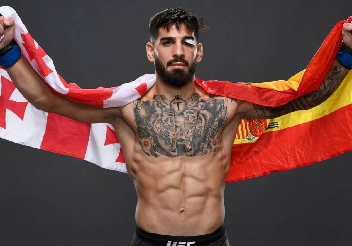 El luchador hispanogeorgiano de UFC, Ilia Topuria