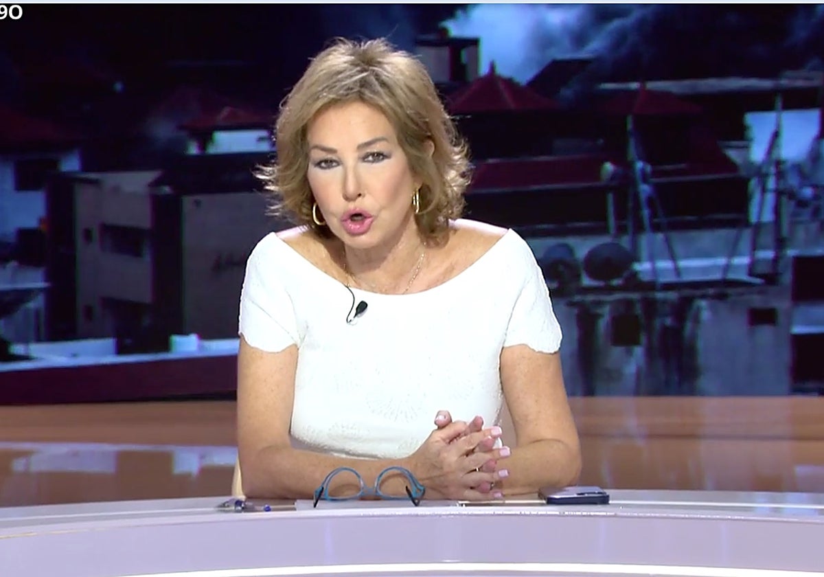 Ana Rosa Quintana no dudó en dejarle un mensaje a Sonsoles Ónega desde 'TardeAR'.