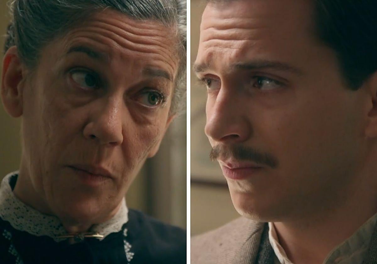 Marga Martínez y Marcos Orengo, en el episodio 212 de 'La Promesa', emitido el miércoles 18 de octubre