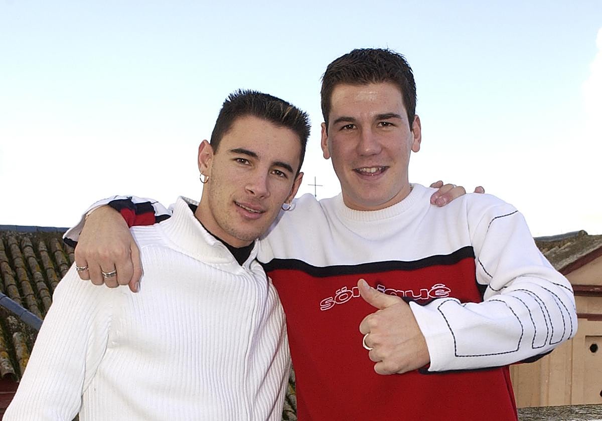 El dúo gaditano Andy y Lucas en el año 2003