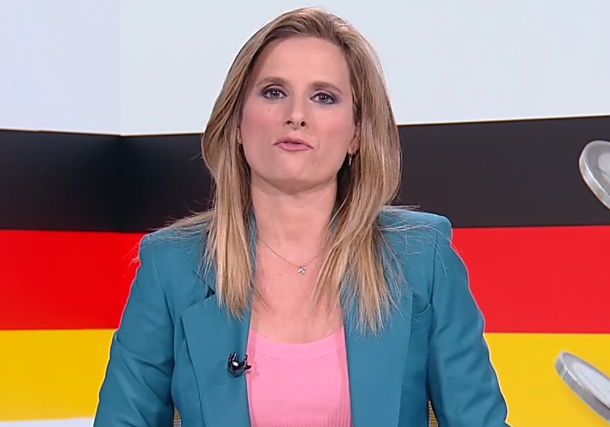 Ana Roldán, el pasado viernes 17 de noviembre, presentó la segunda edición del Telediario