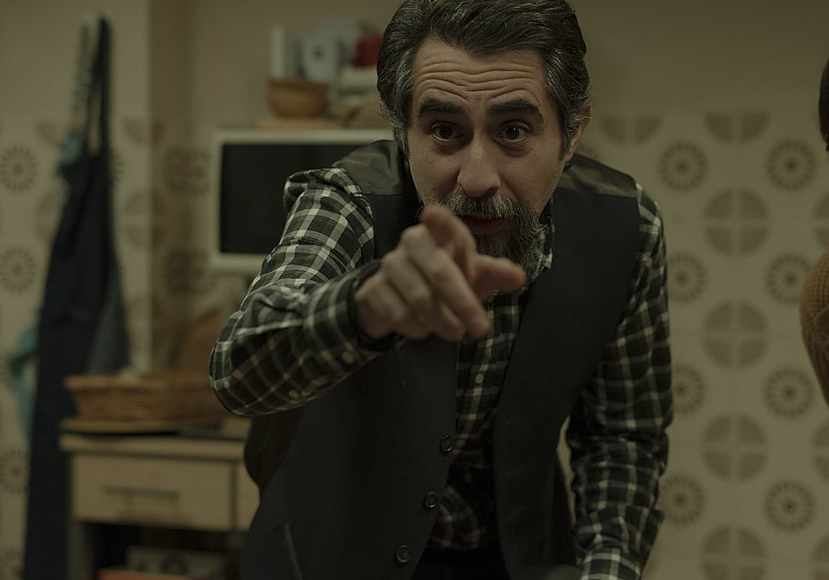 Berto romero, en una escena de 'El otro lado'