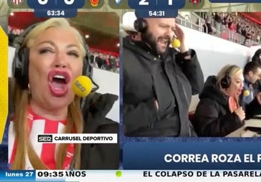 Belén Esteban causa sensación como comentarista deportiva: «Grita más que el locutor»