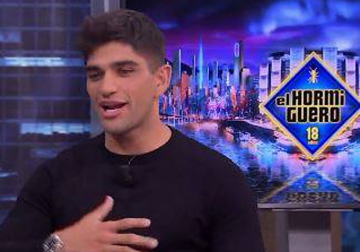 Martín, durante su paso por 'El Hormiguero'