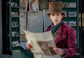 Timothée Chalamet sobrevive a Johnny Depp y a la corrección política  en 'Wonka'
