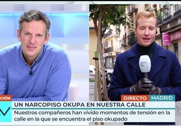 Un reportero de 'Vamos a ver' sale corriendo para no ser agredido: «Si me pilla, igual no estoy contándolo»