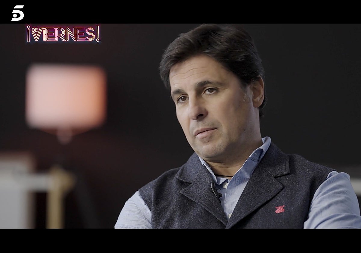 Fran Rivera fue el invitado del programa de Telecinco, 'De viernes'.