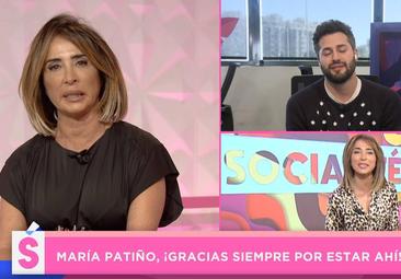 La despedida de María Patiño de Telecinco: lágrimas, anécdotas y una advertencia