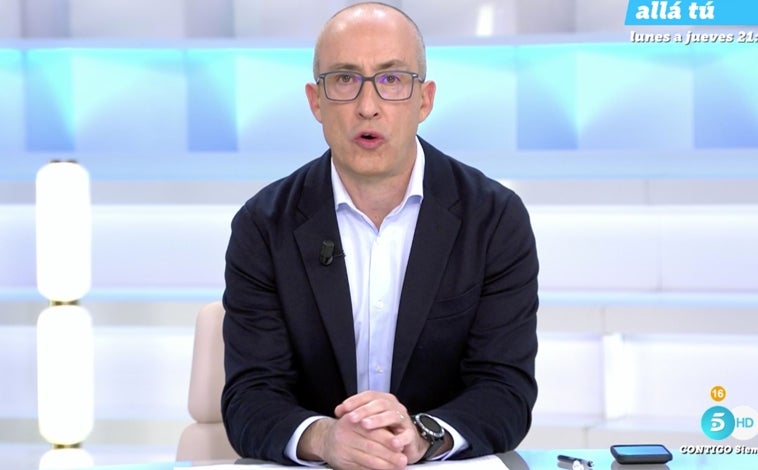 Imagen principal - Alfonso Egea ha presentado este martes 'Vamos a ver'.