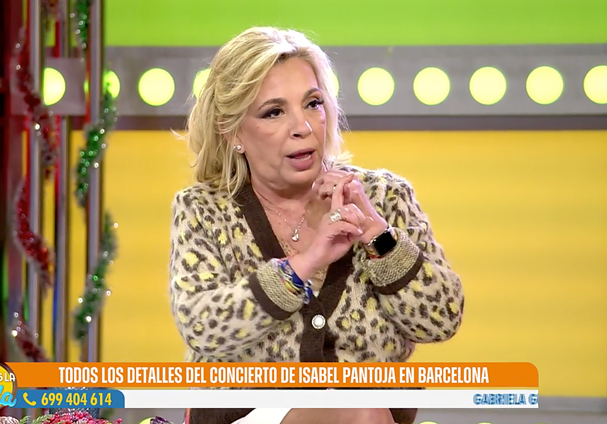 Carmen Borrego y José Antonio Avilés han tenido un duro enfrentamiento en 'Así es la vida'.