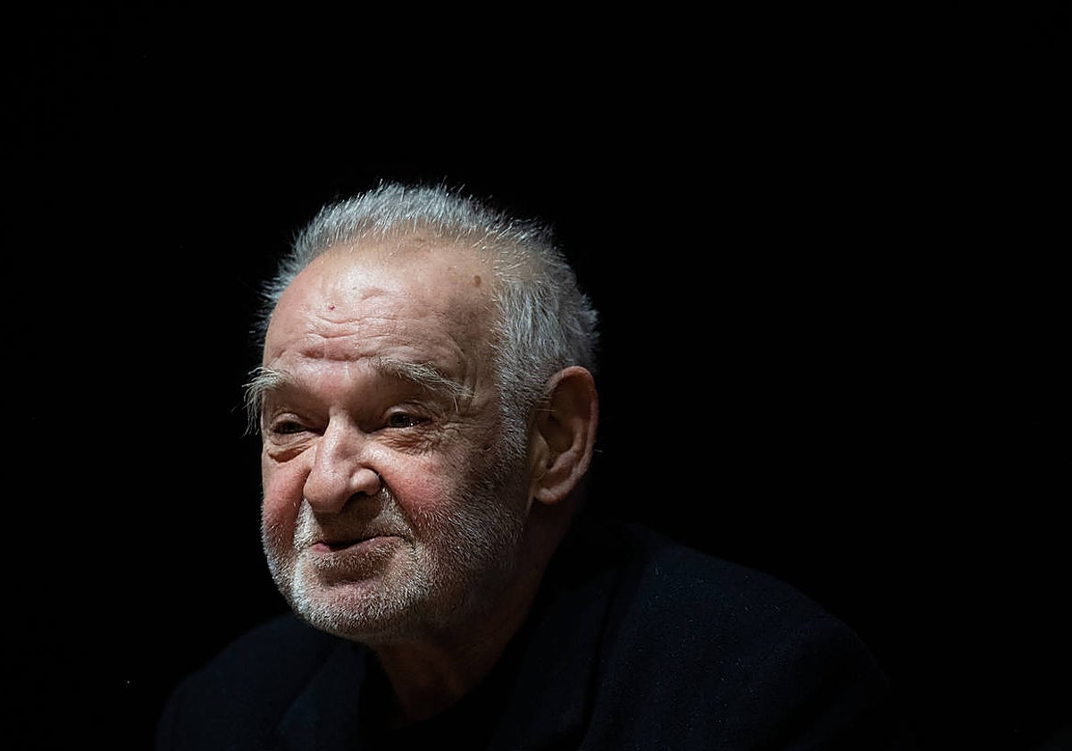 Béla Tarr, fotografiado este martes en Barcelona