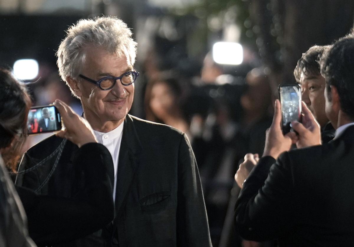 Wim Wenders, en el último Festival de Tokio, donde fue presidente del jurado