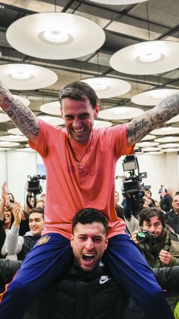 Sánchez Cogedor, a su regreso a España tras su paso por la cárcel en Irán