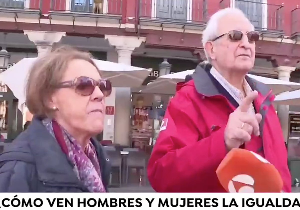 El hombre se ha negado a que su mujer responda al reportero de 'Espejo Público'.