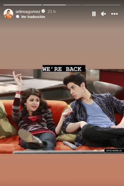 La publicación de Selena Gomez en su perfil de Instagram