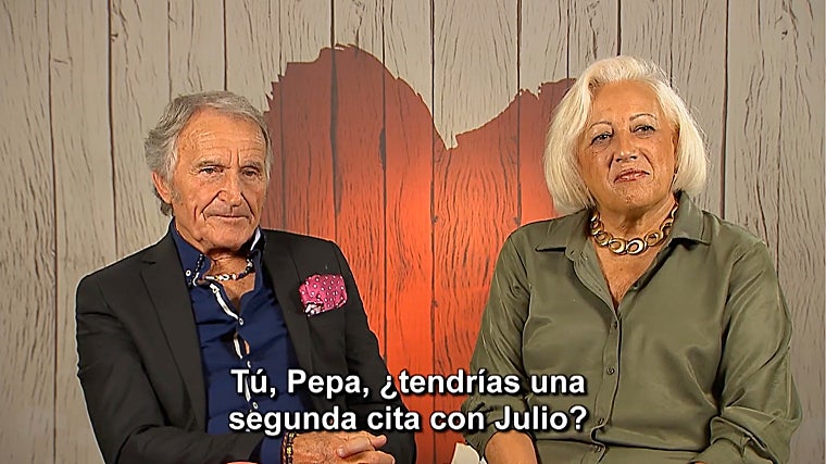 Julio y Pepa se lo pasaron de fábula juntos durante su paso por 'First Dates', pero no encajaron como pareja