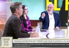 'El Cordobés' dice 'basta' a Xavier Sardá tras jugársela en directo: «Has demostrado que no eres mi amigo»